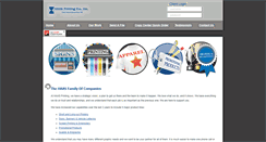 Desktop Screenshot of haas-printing.com